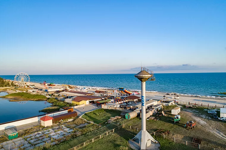 Panorama of Lazurne