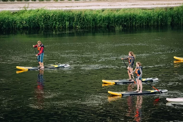 Trip on SUP-boards in Henichesk