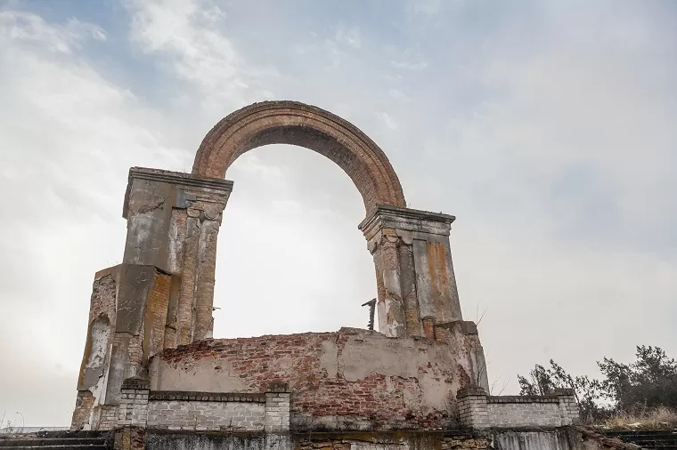 Monastery arch