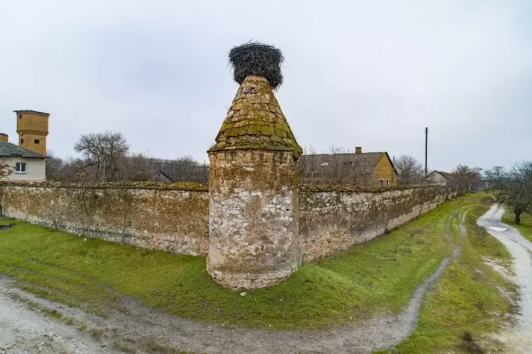 Wall of monastery